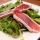 Seared ahi tuna with seaweed salad